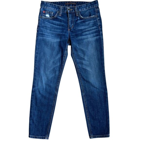 Joe's Jeans Audrey Retro Ankle Japanese Blue Denim Jeans Size W24 - Picture 1 of 8